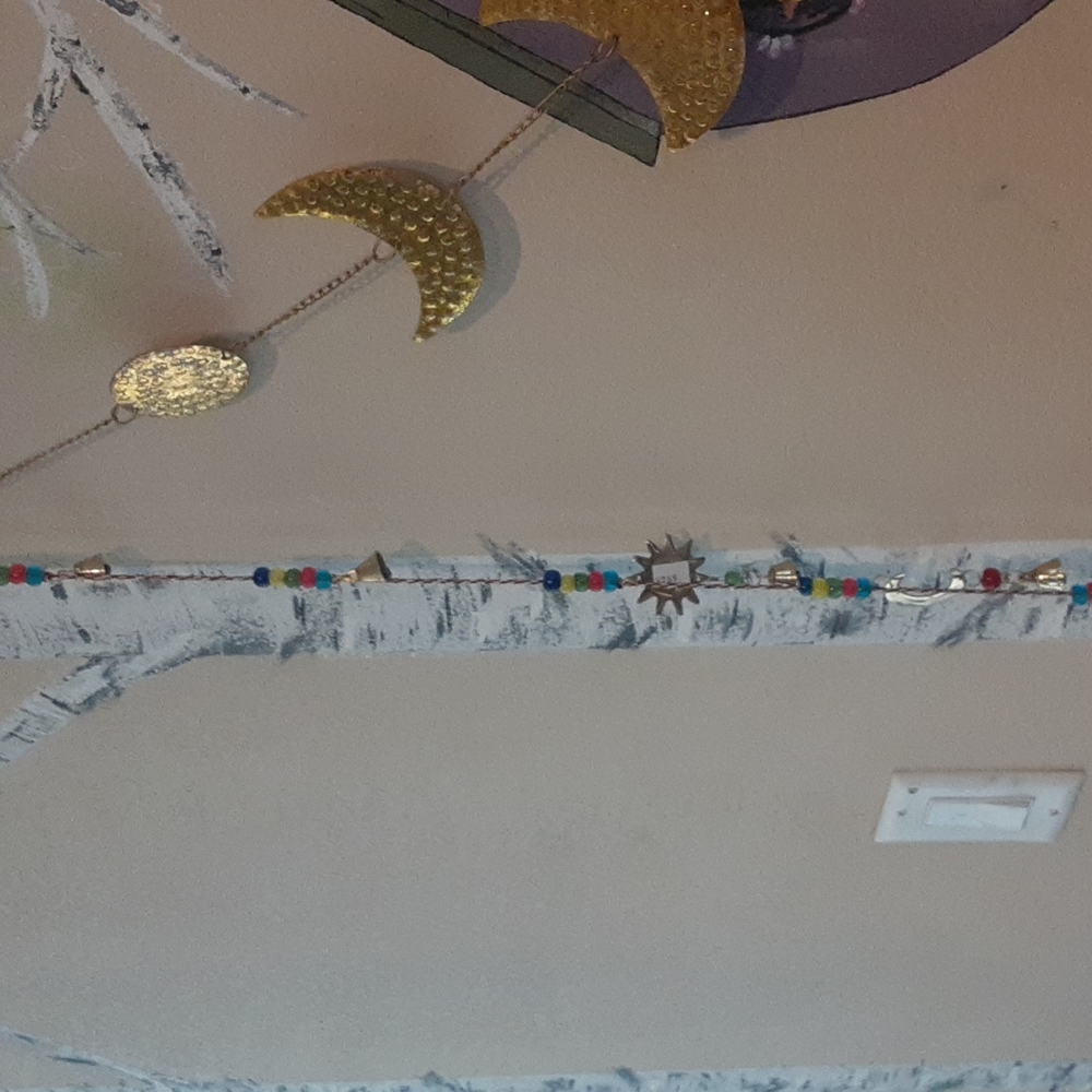 Wall hanging with bells and chimes